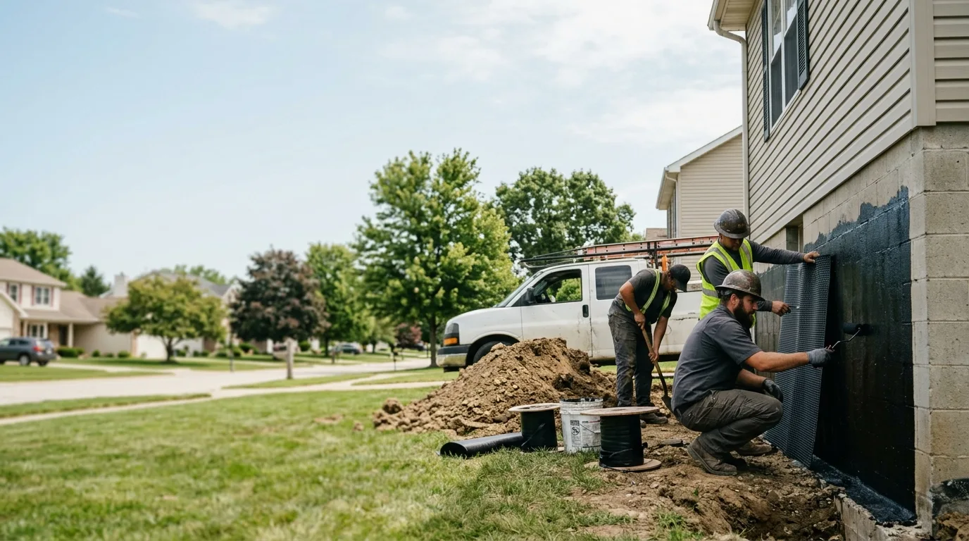 Basement Waterproofing in Bethany, IL near me